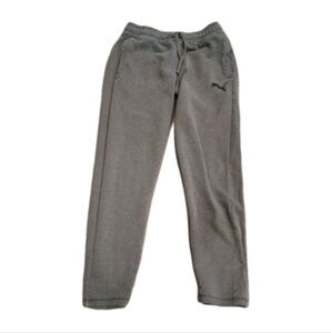 Men's Puma Gray Sweatpants Small